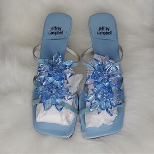 🔵  Jeffrey Campbell Crystalize Sandle